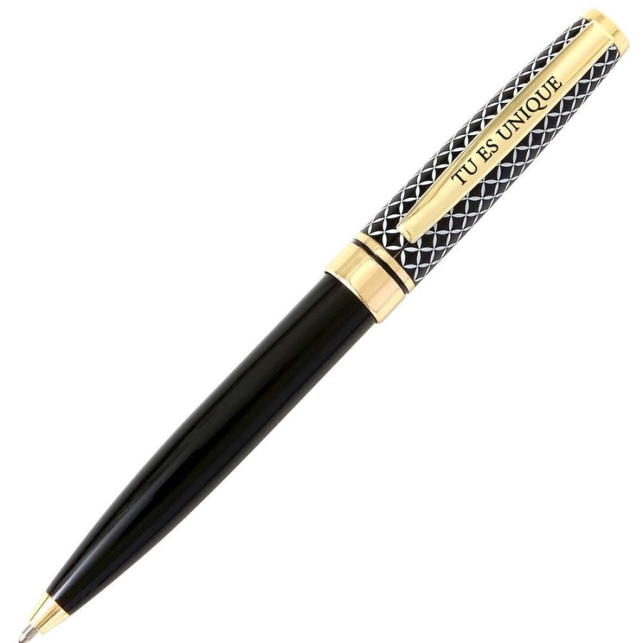 Draeger Paris Stylo Bille Noir Retractable Tu Es Unique Online