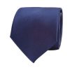 Tie Rack Cravate Homme Unie Satin Bleu Marine Online