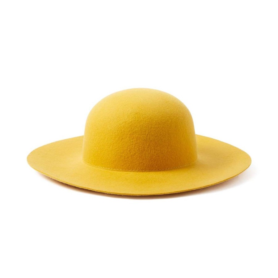 Tie Rack Chapeau Capeline Jaune Moutarde Hot