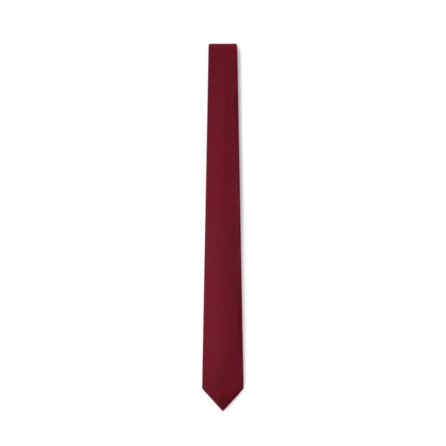 Tie Rack Cravate Fine Twill Bordeaux Wholesale