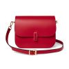 Draeger Paris Sac Boxy En Cuir - Rouge Hot