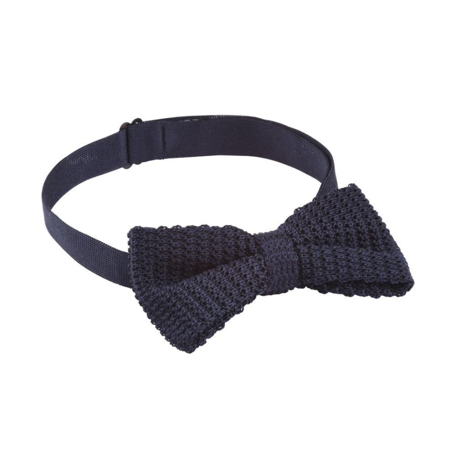 Tie Rack Noeud Papillon Homme Tricot Bleu Marine Online