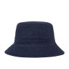 Draeger Paris Chapeau Bob Reversible Bleu Marine New