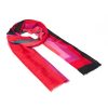 Draeger Paris Foulard A Motifs Graphiques Imprimes - Rouge Et Rose - Signature Draeger Clearance