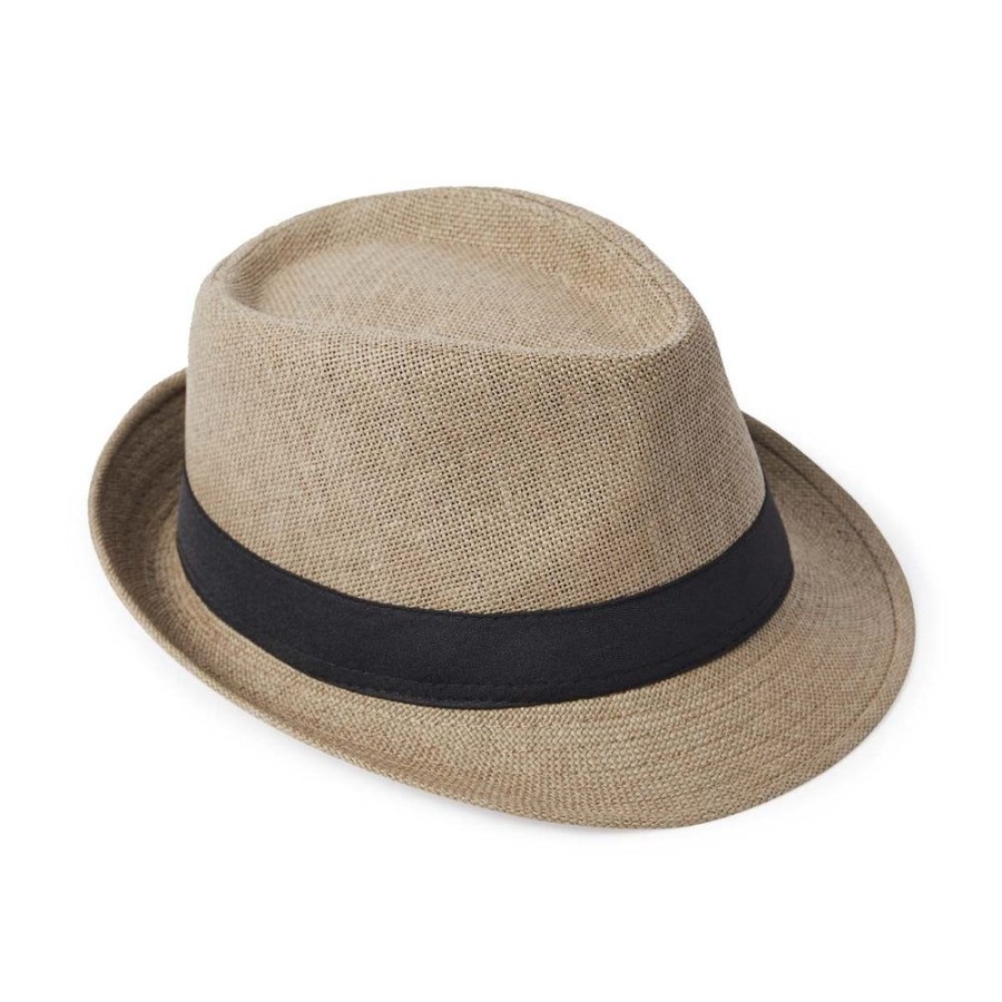 Draeger Paris Trilby Gros Grain Taupe Best