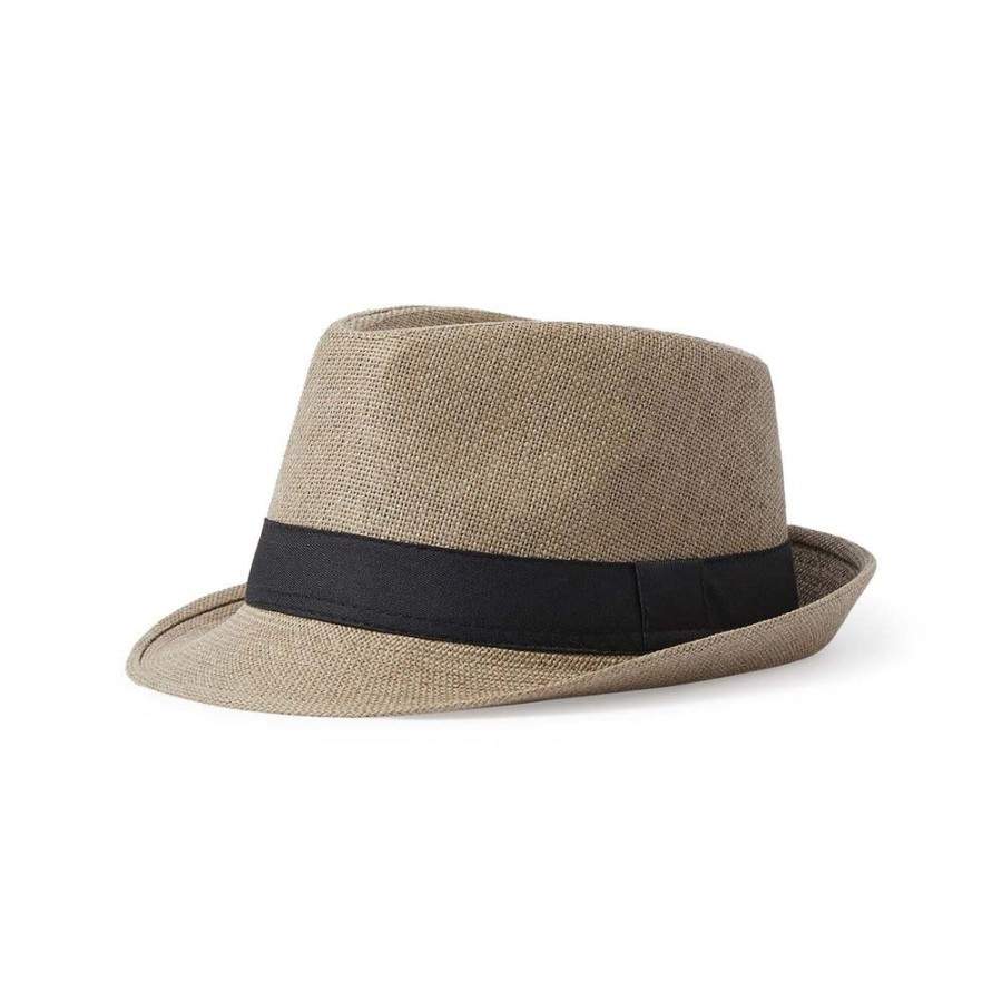 Draeger Paris Trilby Gros Grain Taupe Best