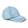 Draeger Paris Casquette Denim Bleu Clair Hot