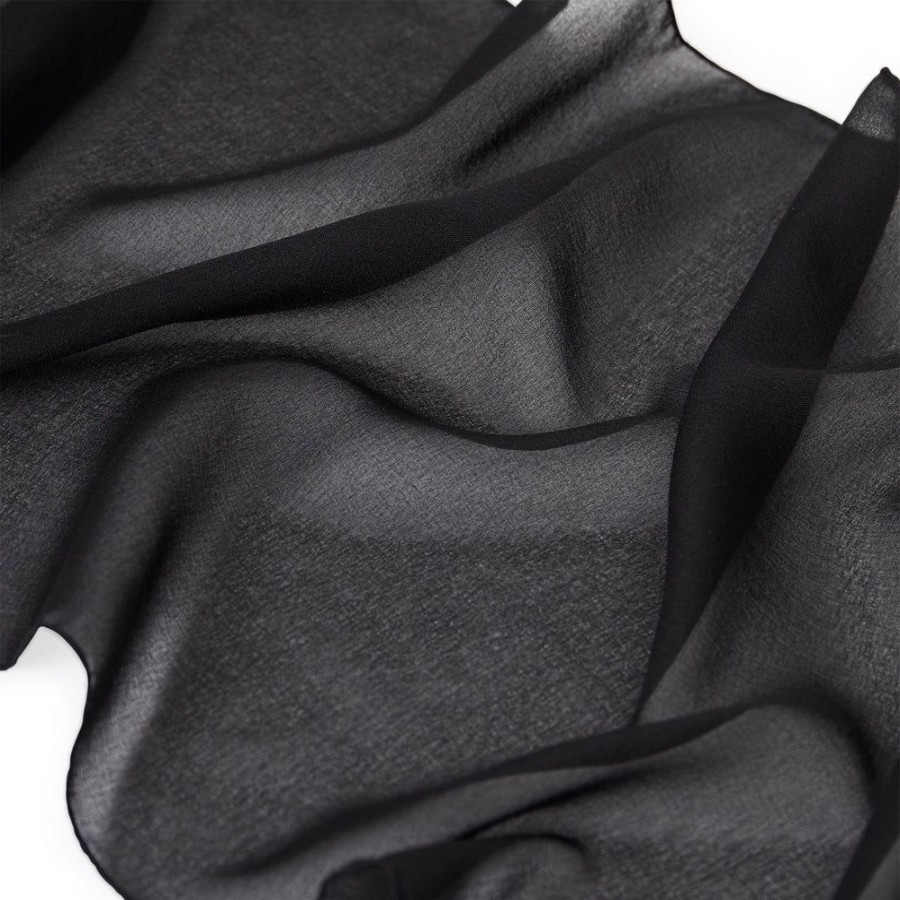 Tie Rack Foulard Uni Noir Online