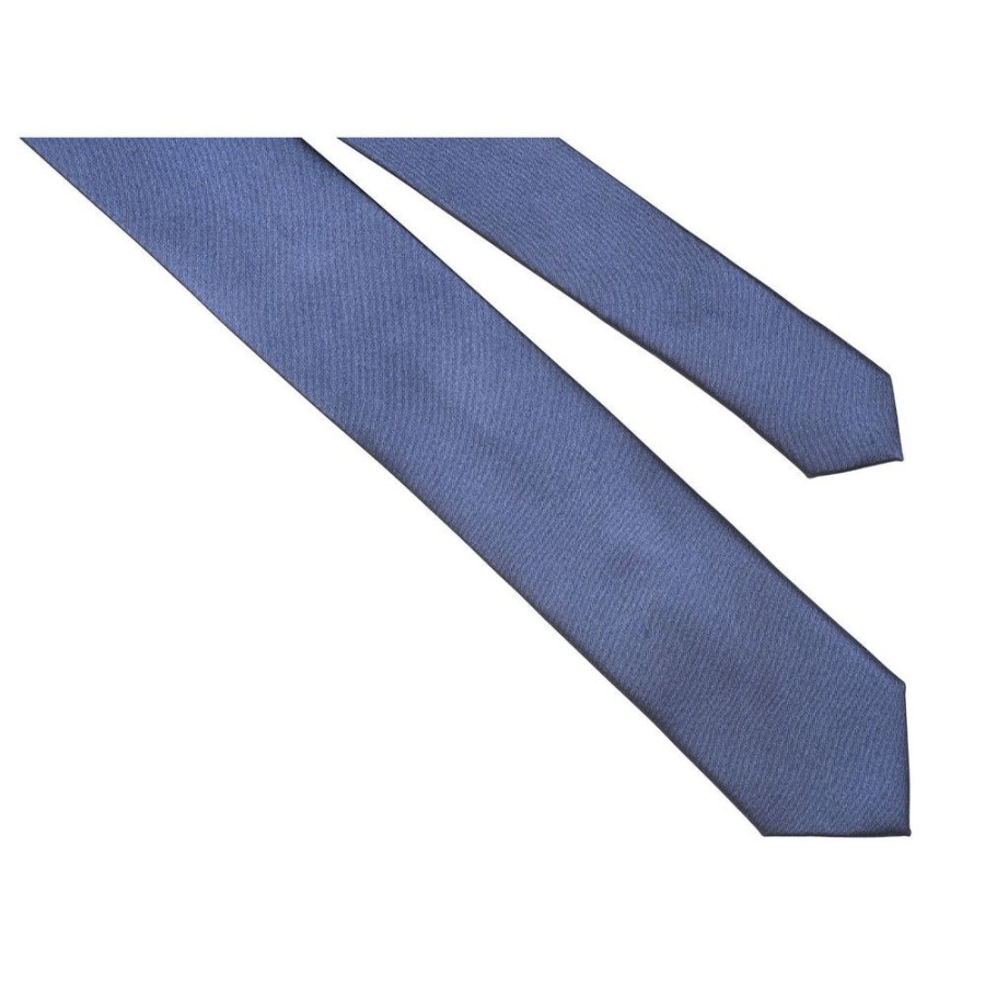 Tie Rack Cravate Homme Unie Satin Bleu Marine Best