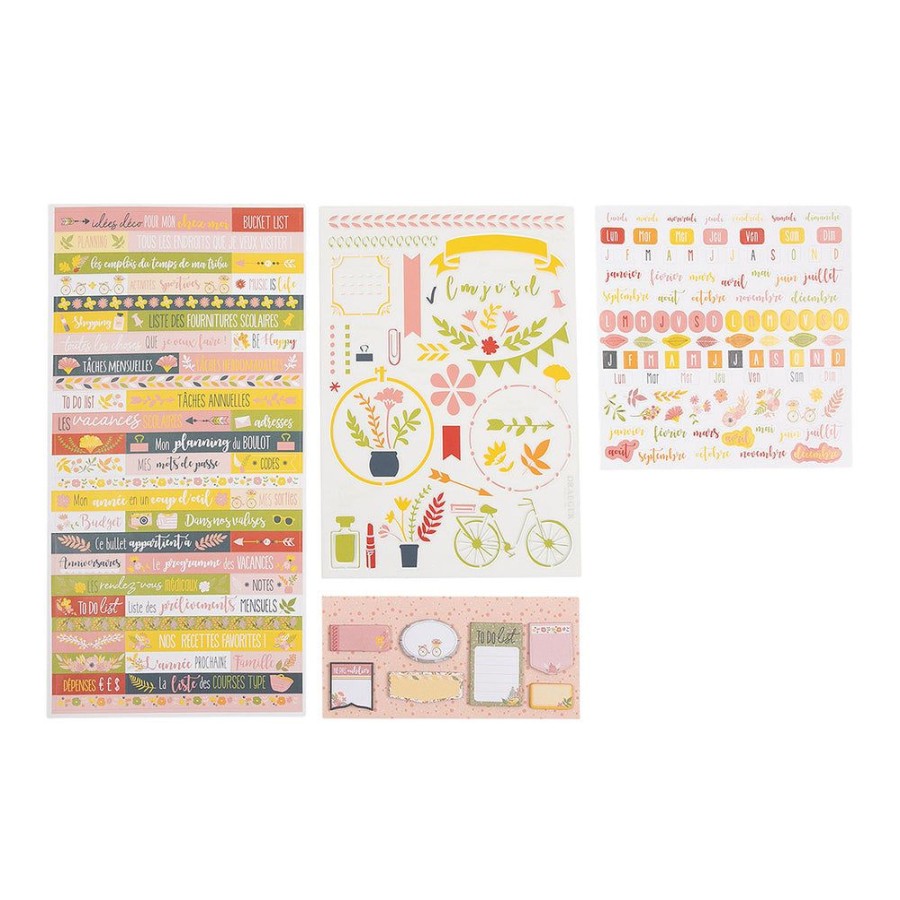 Toga Set Personnalisation Bullet Journal Fleurs Wholesale