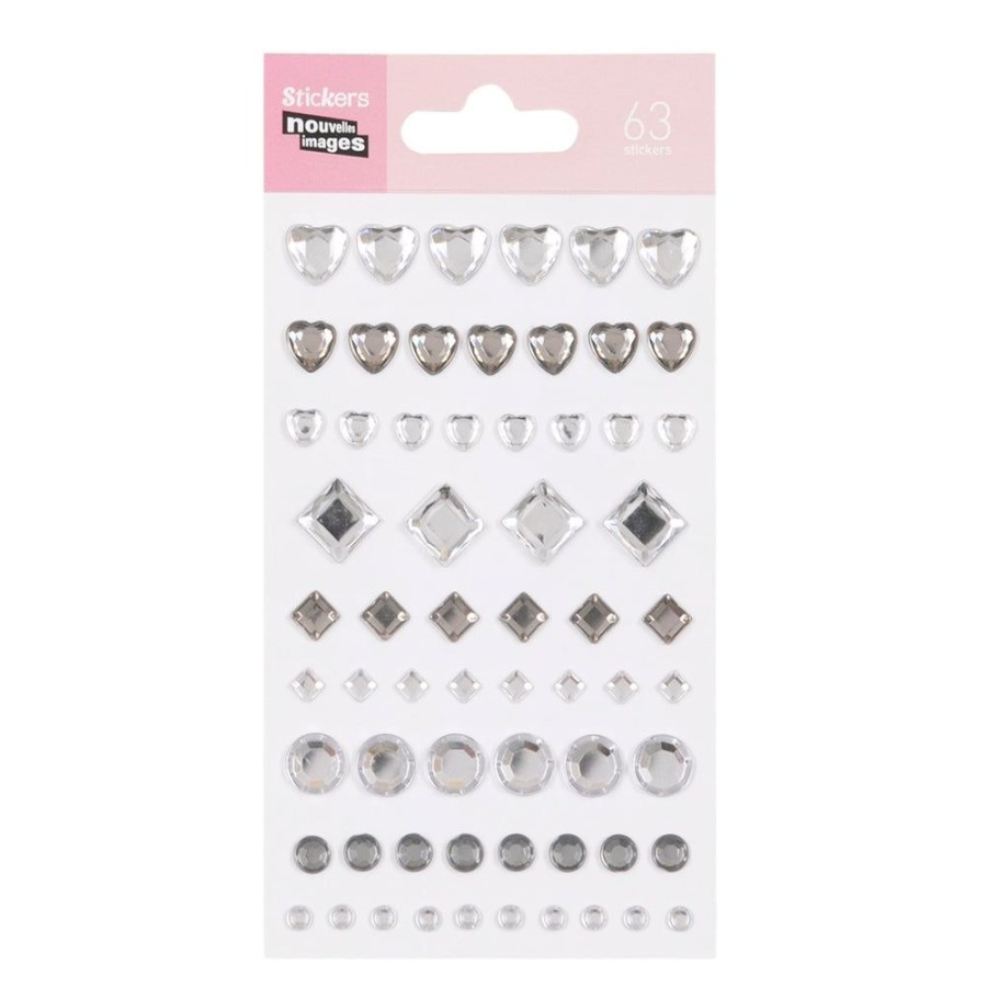 Draeger Paris Stickers Autocollants Strass Argent Online