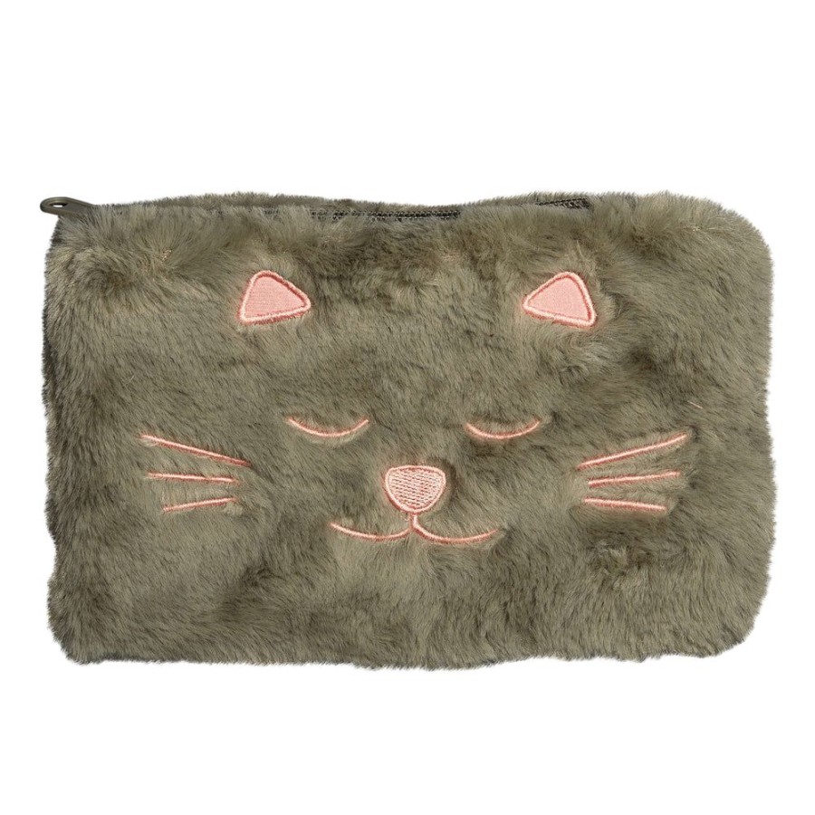 Draeger Paris Pochette Peluche Chat Hot