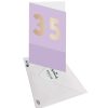 Draeger Paris Carte D'Anniversaire 35 Ans En Or - Violet - A Message - Pour Homme Et Femme - 11,5 X 17 Cm Clearance