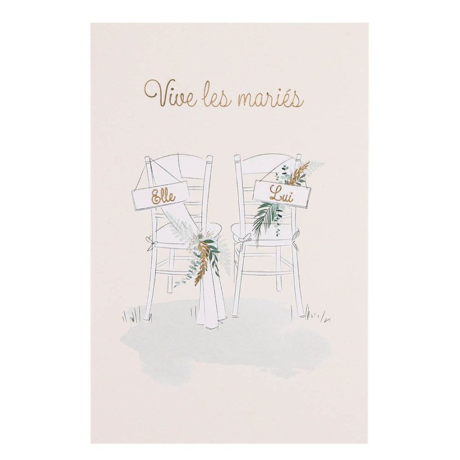 Draeger Paris Carte Mariage Vive Les Maries Online