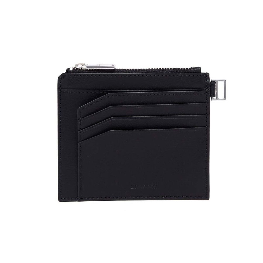 Draeger Paris Porte-Cartes Zippe - 7 Compartiments - 100% Cuir - Homme Wholesale