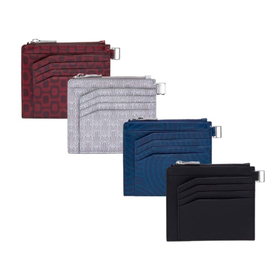 Draeger Paris Porte-Cartes Zippe - 7 Compartiments - 100% Cuir - Homme Wholesale