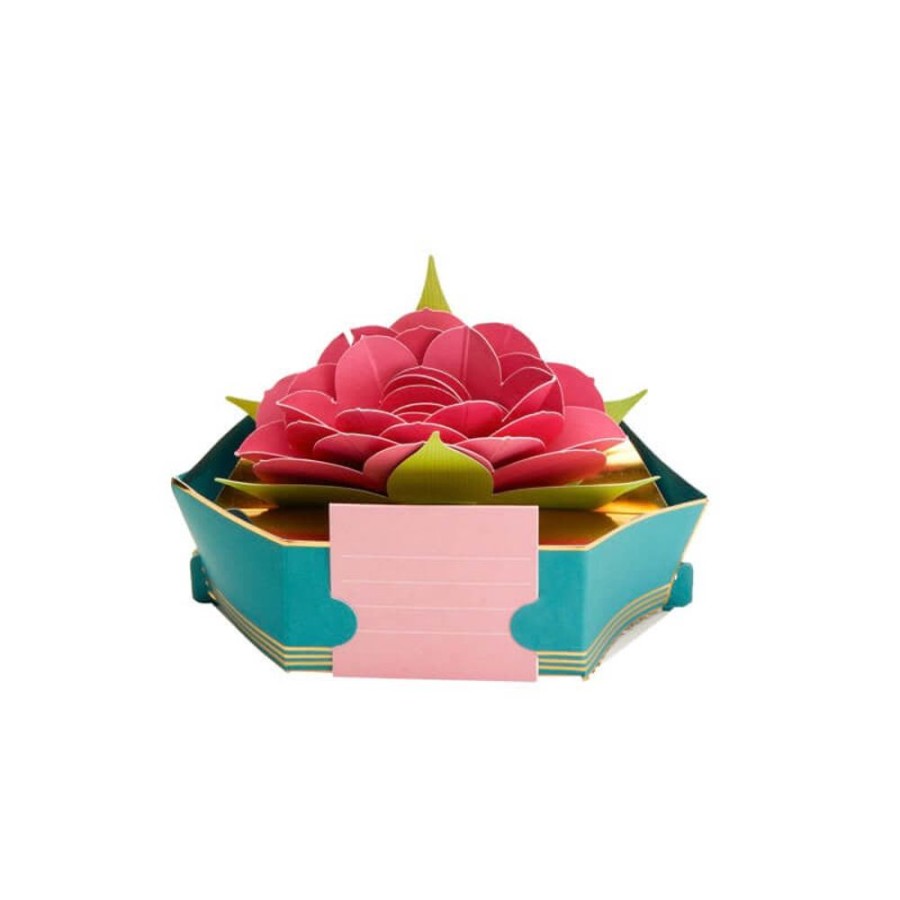 Hallmark Carte Pop Up 3D - Fleur De Lotus New