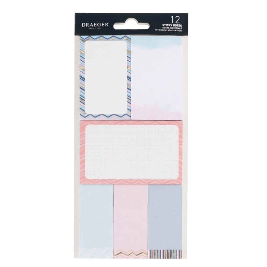 Draeger Paris Sticky Notes - Lot De 12 Blocs Pastel Wholesale