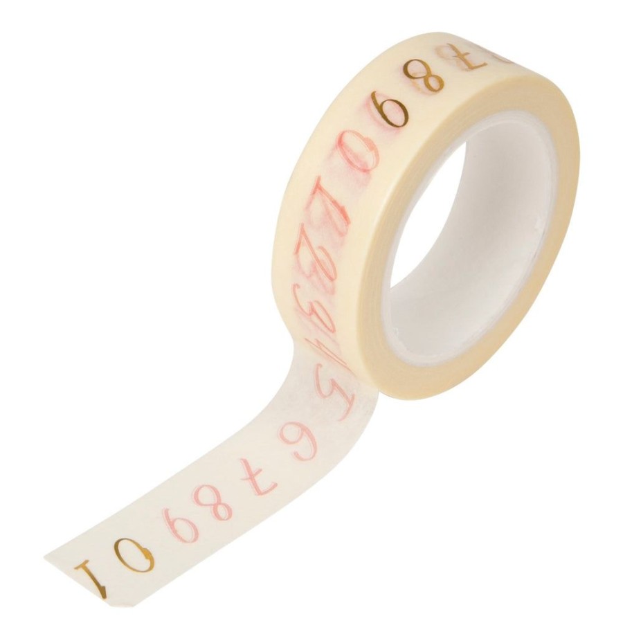 Draeger Paris Masking Tape 10 M - Chiffres New