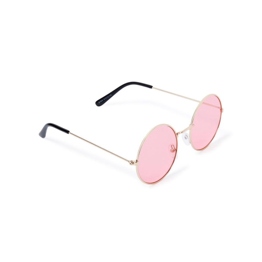 Tie Rack Lunettes Rondes Metal Rose Best