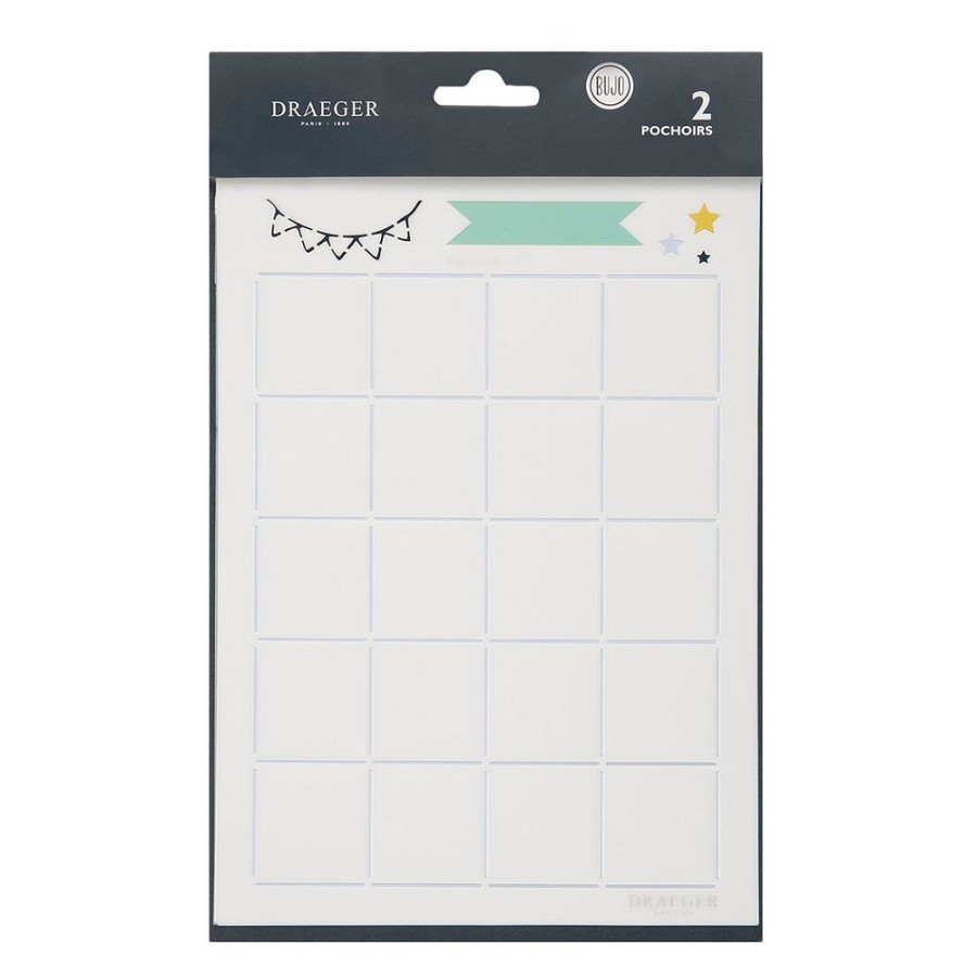 Toga Pochoir Bullet Journal Agenda Mois Clearance