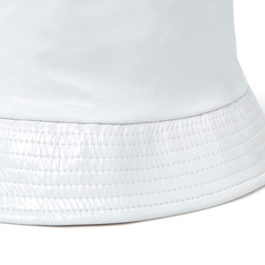 Draeger Paris Chapeau De Pluie - Bob En Vinyle Blanc Hot