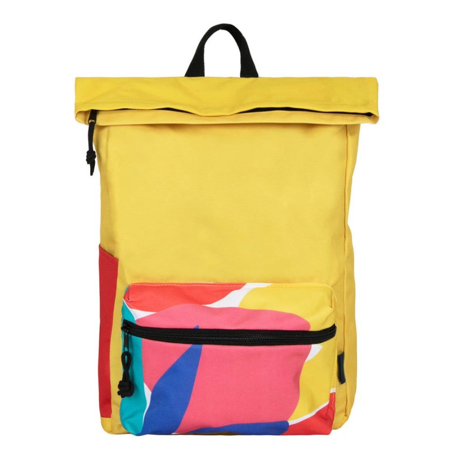 Draeger Paris Sac A Dos 2 En 1 - Jaune New