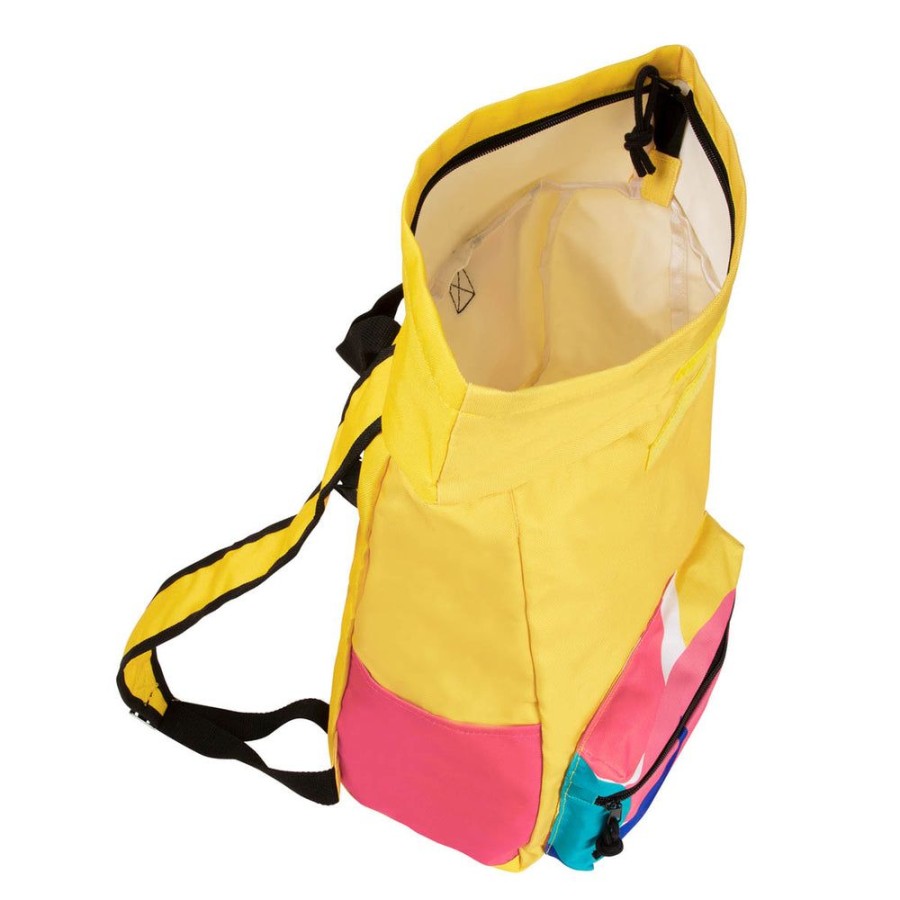 Draeger Paris Sac A Dos 2 En 1 - Jaune New