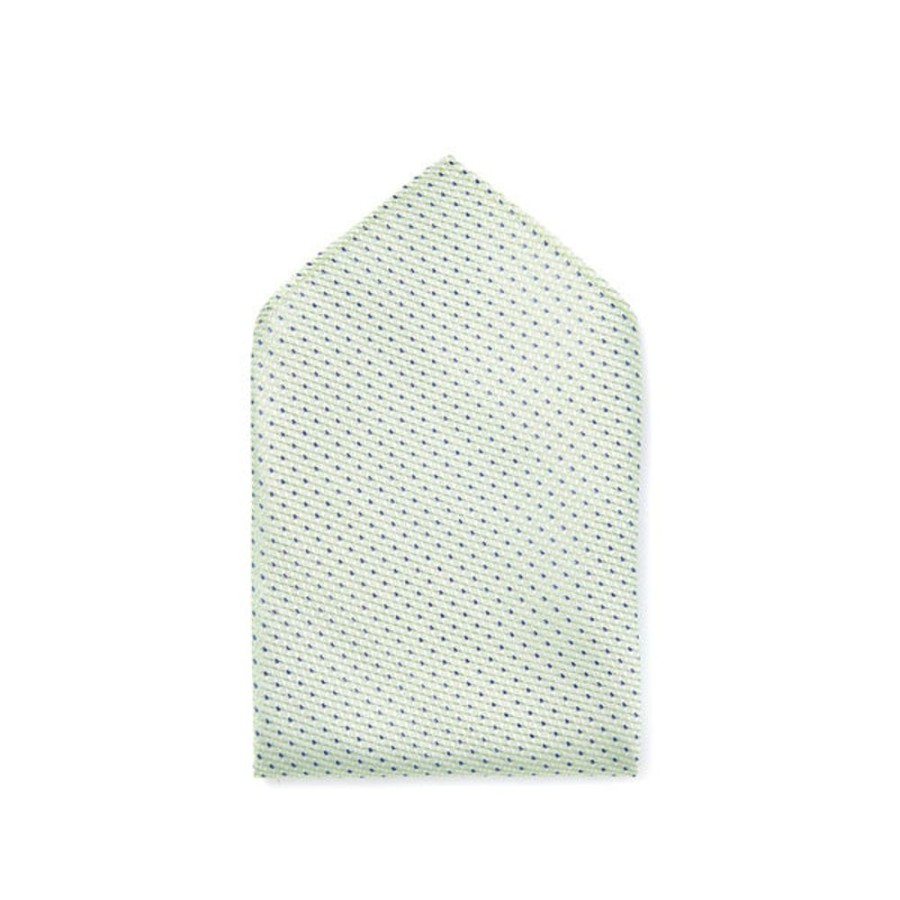 Draeger Paris Pochette De Costume En 100% Soie - Twill De Soie - Vert - 26X26 Cm Clearance