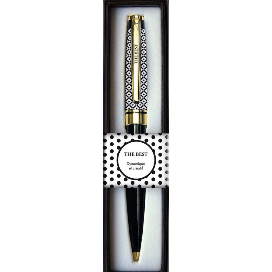 Draeger Paris Stylo Bille Noir Retractable The Best Hot