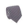 Tie Rack Cravate Homme Geometrique Rose Clair / Bleu Marine Hot