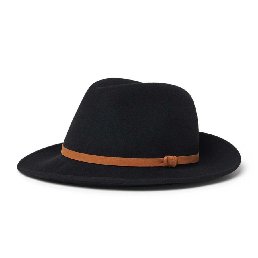 Draeger Paris Fedora Galon Noeud En Laine - Noir Online