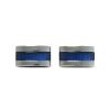 Tie Rack Boutons De Manchette Argentes Et Bleus Wholesale