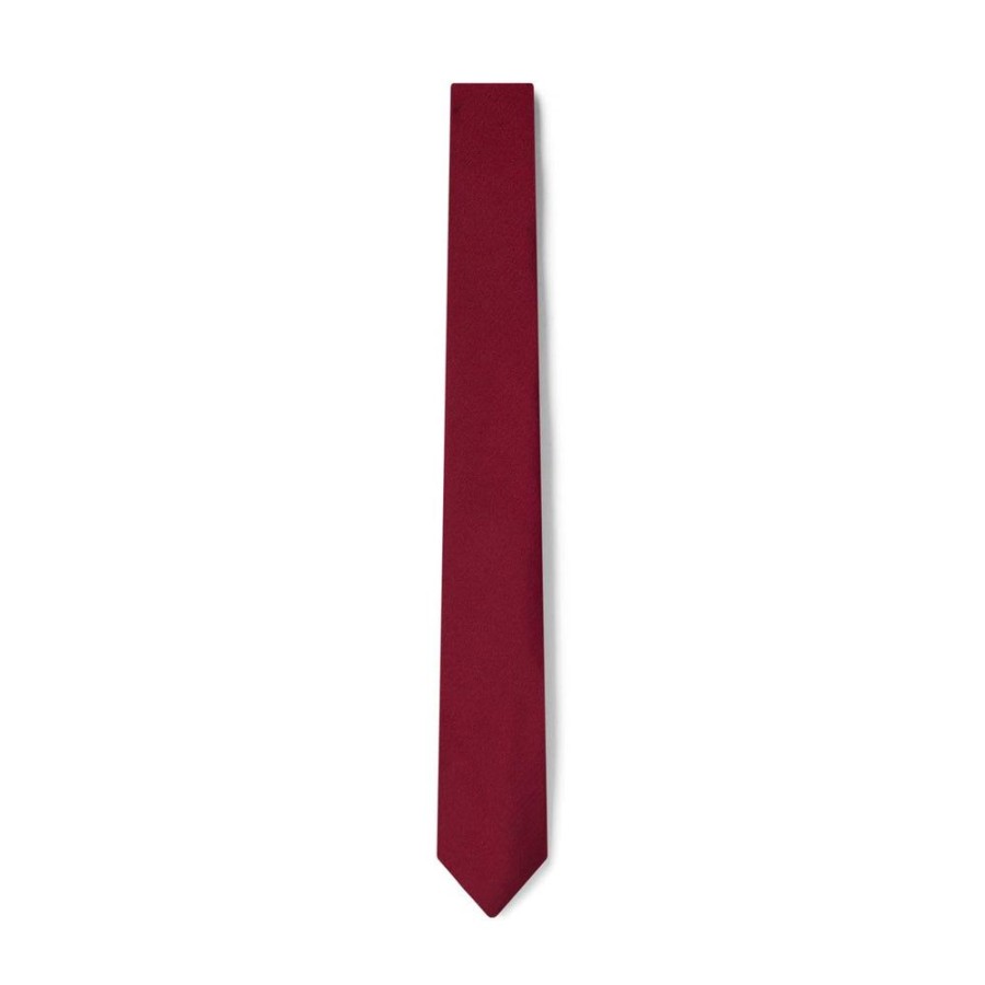 Tie Rack Cravate Twill Bordeaux New