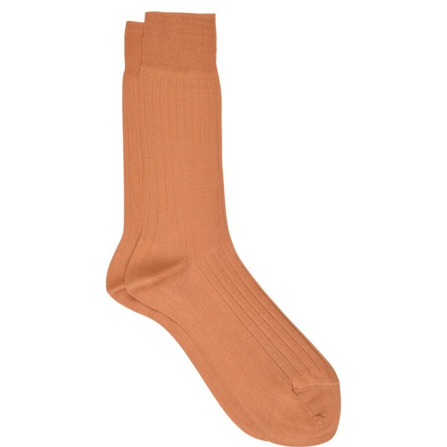 Tie Rack Chaussettes Unies Camel Clearance