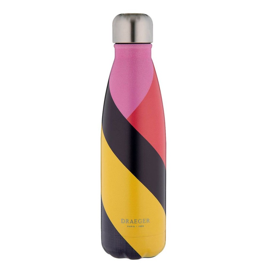 Draeger Paris Gourde Inox - Jaune Rose Noir Online