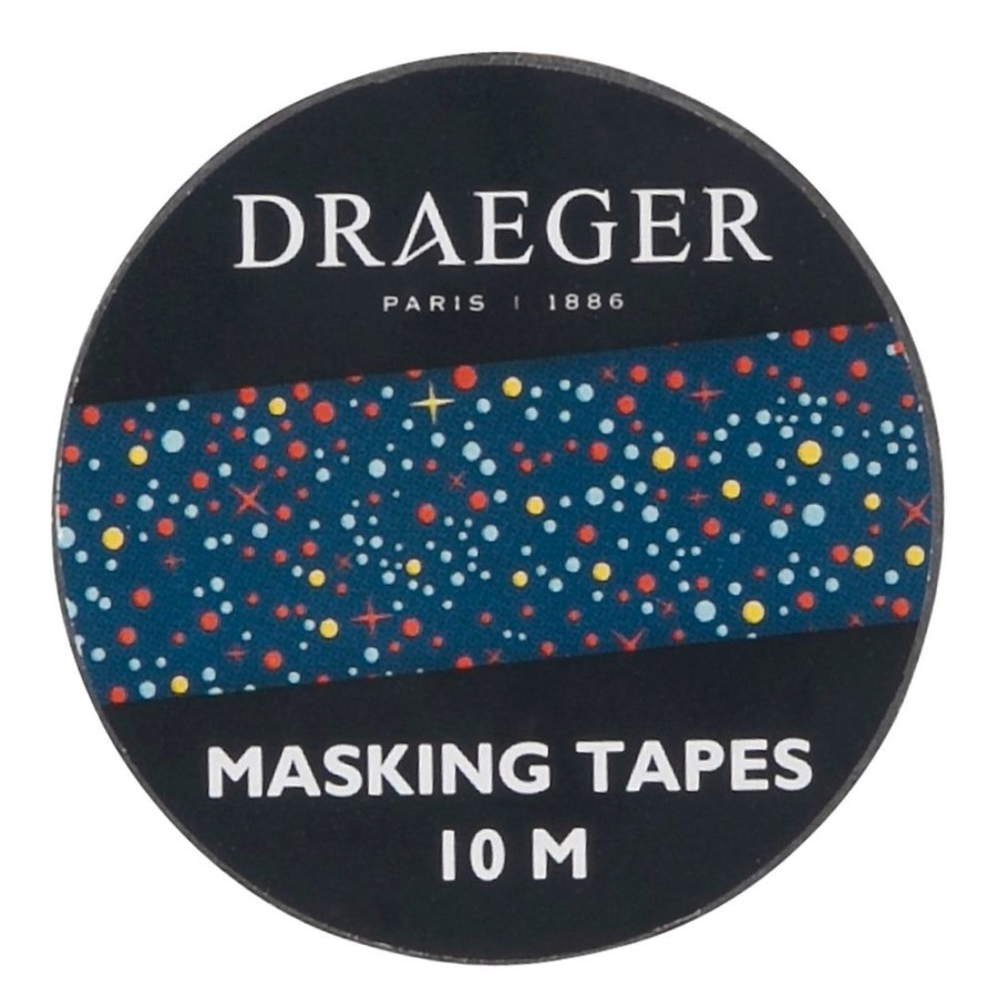 Draeger Paris Masking Tape 10 M Constellations - Bleu Nuit Clearance