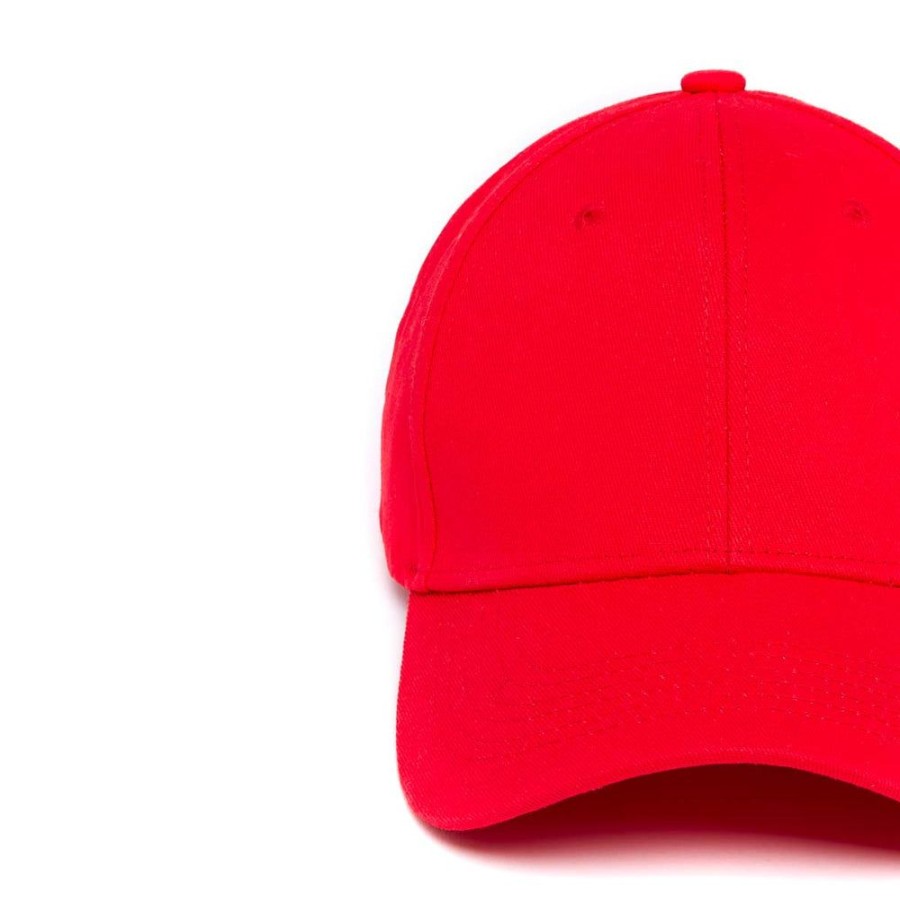 Draeger Paris Casquette En 100% Coton -Rouge - Unie- Anneau Reglable - Draeger Clearance